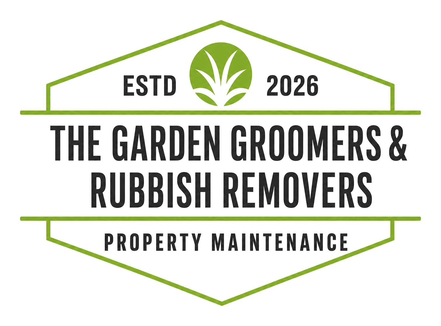 the garden groomers & rubbish removers logo upscaled transparent margin 0pct